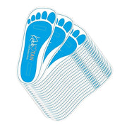 25 Pairs (50Feets) Spray Tanning Feet Pads Disposable Sunless Airbrush Tanning Tent Foot Protection