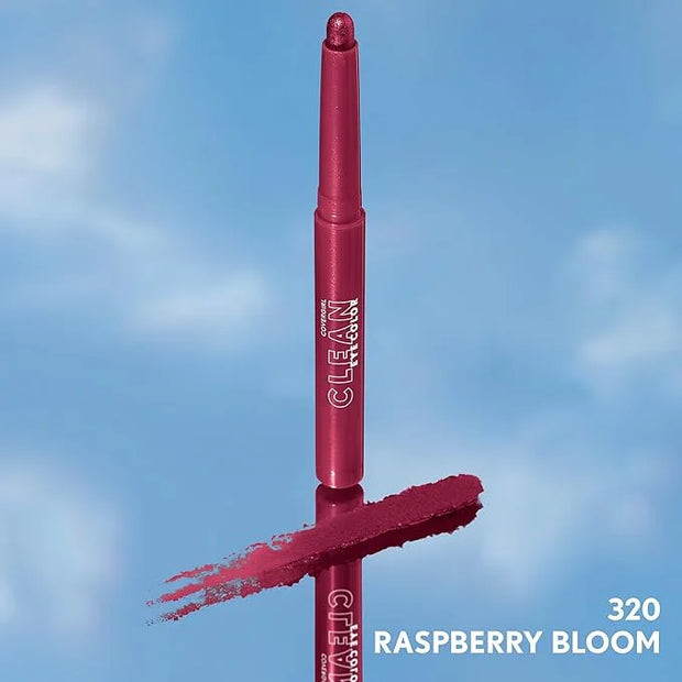 Covergirl Clean Eye Color, Raspberry Bloom, Eyeshadow Sticks, Ultra Creamy Formula, Lightweight, Buildable Formula, Lasts ...
