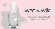 wet n wild Fast Dry AF Nail Polish Color, Fall Brown Sorry, I'm Latte | Quick Drying - 40 Seconds | Long Lasting - 5 Days,...