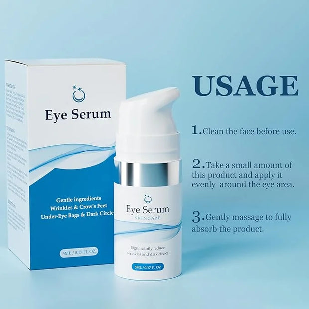 Under Eye Bags and Wrinkles, Wrinkle Filler, Eye Cream Visibly Reduces for Bags Under Eyes Bags Dark Circles Treatment - P...