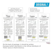 Tinkle Eyebrow Razor, 3ct per pack (3pk) - Product Image