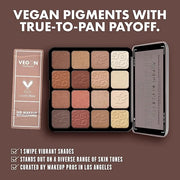 NYX PROFESSIONAL MAKEUP, Ultimate Shadow Palette, Eyeshadow Palette - Warm Neutrals - Product Image