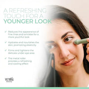 Hyaluronic Eye Roll-On Cooling, Eye Serum Against Wrinkles and Dark Circles - Product Image