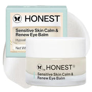 Honest Beauty Sensitive Skin Calm + Renew Eye Balm | Moisturizing + Firming | Hypoallergenic, Fragrance Free, Vegan | 0.5 ...
