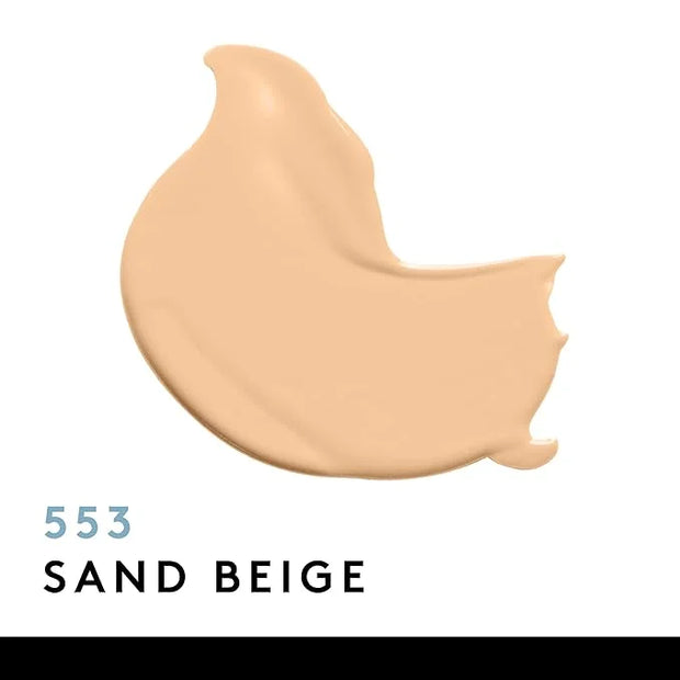 COVERGIRL Clean Matte Liquid Foundation, Sand Beige 553, Pack of 1 - Product Image