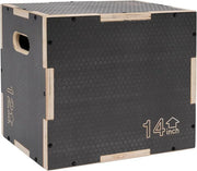 3 in 1 Non-Slip Wooden Plyo Box Plyometric - Product Image