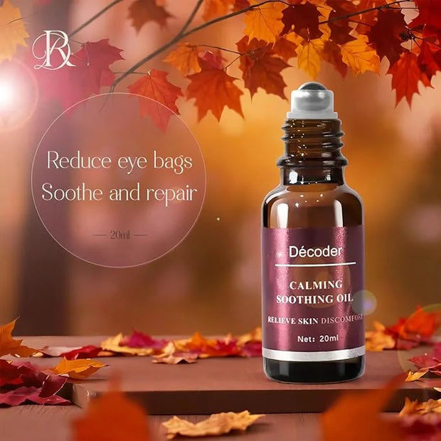 Decoder Eye Puffiness Relief and Repair Beauty Eye Serum Oil, Eye Skin Care Essence Oil, Under Eye Cream - Jojoba Oil, Squ...