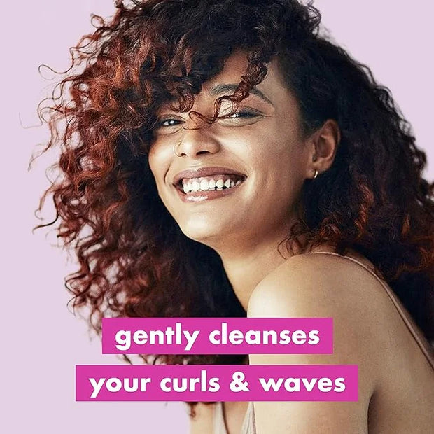 Love Beauty and Planet Shampoo Milk Moisture and Bounce for Waves and Curls Rice Oil and Angelica Essence 100 percent Biod...