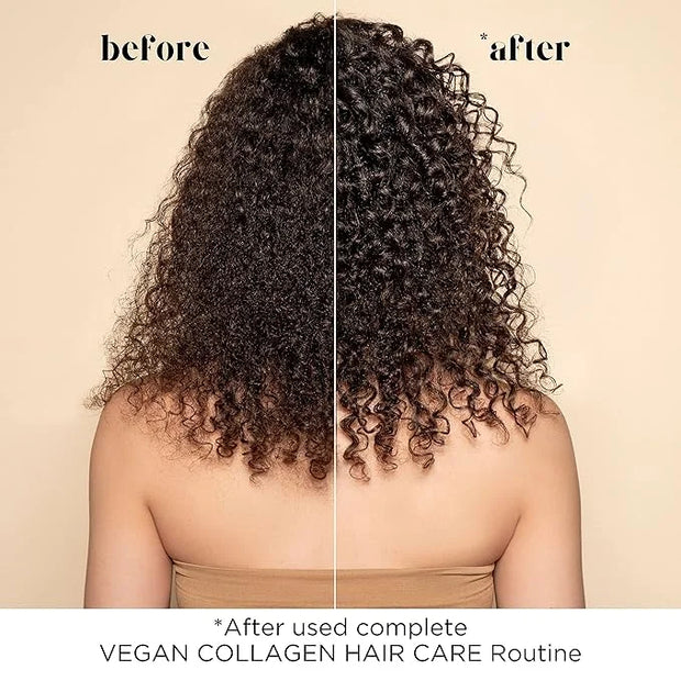 Pacifica Vegan Collagen Leave-In Repair Hair Mask – Leave-In Conditioner Treatment for Dry Damaged Hair, Hydrating Hair Re...