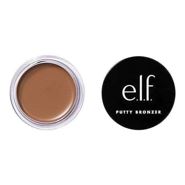 e.l.f. Putty Bronzer, Creamy & Highly Pigmented Formula, Creates a Long-Lasting Bronzed Glow, Infused with Argan Oil & Vit...