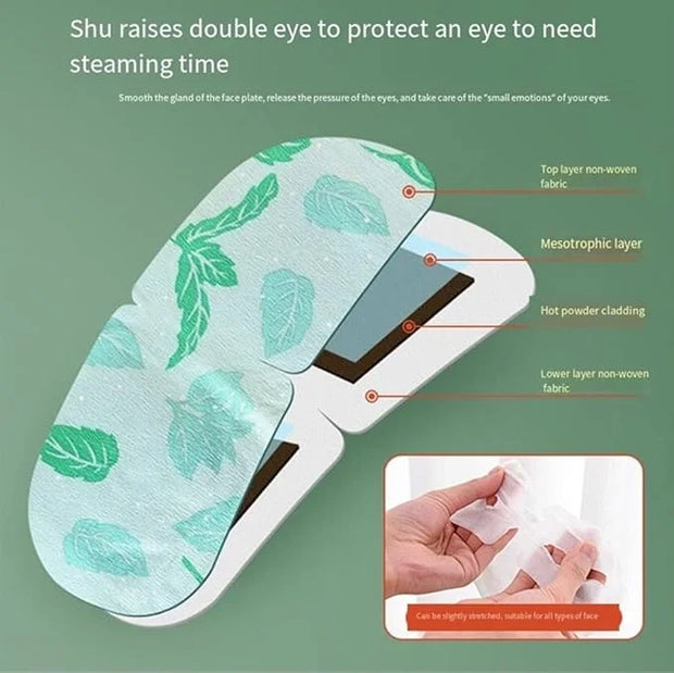 Eye Masks for Dark Circles and Puffiness Disposable Soothing Headache Relief Dry Eyes, Stress Relief Relief Eye Fatigue St...