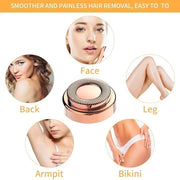 Replacement Heads For Finishing Touch Flawless Facial Hair Remover,Women Hair Removal Shaving Head First Generation (6PCS,...