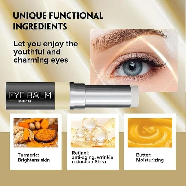 2PCS Under Eye Treatment Stick for Under Eye Bags, Hydrating for Dark Circles, Fine Lines, For Puffiness and Bags Reduce -...