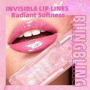 2Pcs Magic Color Changing Lip Oil,Big Brush Hydrating Glimmer Lip Oil,Long Lasting Moisturizing Smooth Non-Sticky Lip Glos...