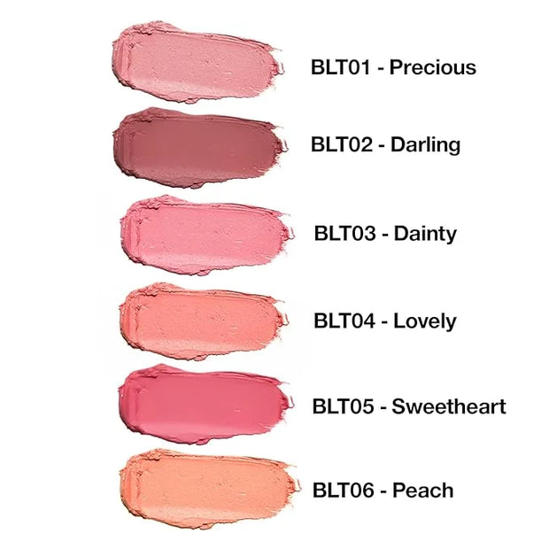 Palladio I'm Blushing 2-in-1 Cheek and Lip Tint, Buildable Lightweight Cream Blush, Sheer Multi Stick Hydrating formula, A...