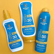 Australian Gold Extreme Sport Sunscreen Lotion SPF 30, 8 Ounce | Broad Spectrum | Sweat & Water Resistant | Non-Greasy | O...