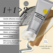 3 Step Facial Skin Care Kit with Snail Mucin Moisturizer & Vitamin C Facial Serum & Amino Acid Facial Cleanser - Korean Sk...