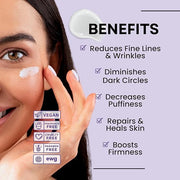 Excuse My Frank Bakuchiol Age Defense Eyecream, Korean Eye Cream, Gentle Cream, Natural Retinol, Dark Circles Puffiness & ...