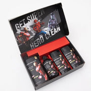 Every Man Jack Iron Man Body Set - Perfect for Every Guy & Marvel-Lover - Bath and Body Marvel Gift Set with Clean Ingredi...