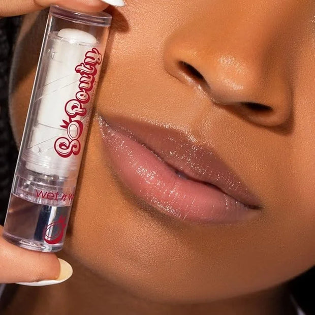 wet n wild Perfect Pout So Pouty Shine Tinted Lip Balm Coconut Flavored, Hyaluronic Acid, Vegan Collagen, Moisturizing For...