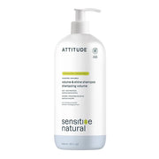 ATTITUDE Hair Shampoo for Sensitive Dry Scalp, EWG Verified, Soothing Oat, For Thin Hair, Naturally Derived Ingredients, V...