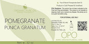 Pomegranate Seed Oil - 8 oz - Pure, Unrefined, Non GMO, Cold Pressed, Sweet Carrier Oil for Hair, Skin Nails Body Face DIY...