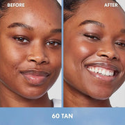 Covergirl Simply Ageless Skin Perfector Essence Foundation, 60 Tan, Tinted Skin Perfector, Skincare Makeup Hybrid, Sheer T...