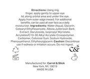 CARROT & STICK The Eye Cream with Botanical Extracts - Cruelty-Free Beauty, Suited for All Skin Types, 0.53 Ounce - Produc...