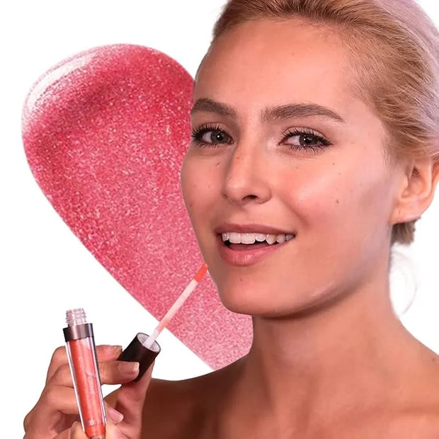 SORME Treatment Cosmetics LipThick Plumping Gloss for Shiny and Fuller Looking Lips | Doll Shade - Product Image