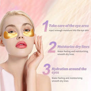 MOND'SUB Premium Under Eye Patches, Gel Eye Patches Hydrating & Refresh for Puffy Eyes, Under Eye Bags & Dark Circles, Nat...