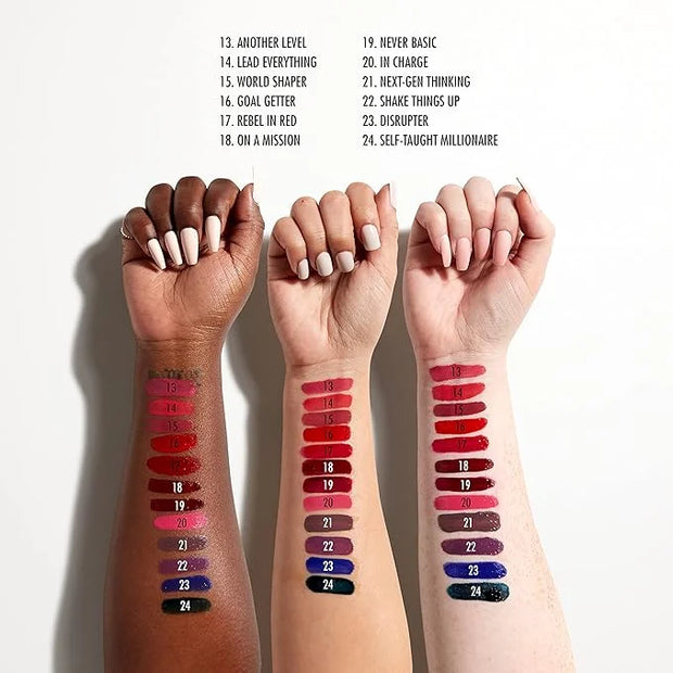 NYX PROFESSIONAL MAKEUP Shine Loud, Long-Lasting Liquid Lipstick with Clear Lip Gloss - Rebel In Red (Warm Red) - Product ...