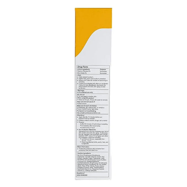 Santo Remedio, Piel Eterna, RADIANCE Silky Primer Mineral Sunscreen with SPF 42 (1.7 Fl Oz), Tinted Broad Spectrum Protect...