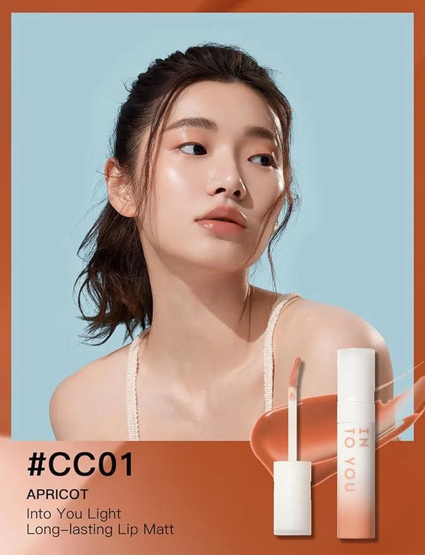 INTO YOU Lip Gloss Coco Liquid Moisturizing Lipstick Long Lasting Lip Stick Lip Stain Makeup Glitter Shine Non-sticky Lips...