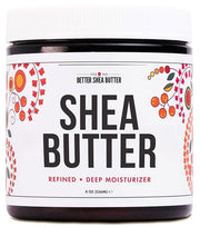 Refined Shea Butter Unscented - 100% Pure African Shea Butter for Hair & Dry Skin - Soap Base - Face & Body Moisturizer, f...
