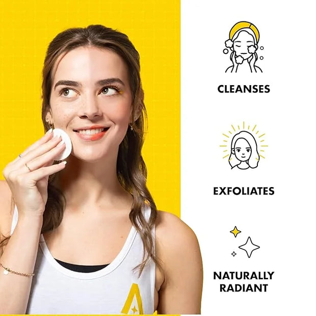 Alumni Skincare Clean & Moisturize Bundle of 3 - - Shimmering Cleanser, Aerial Resurfacing Exfoliator and Weightless Moist...