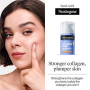 Neutrogena Collagen Bank Face Moisturizer with SPF 30 Sunscreen, Daily Anti-Aging Face & Neck Collagen Cream with Micro-Pe...