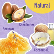 AZEN 50 Pack Lip Balm, Natural
