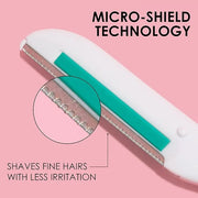 Japonesque Dermaplaner with Soothing Aloe Comfort Strip - Facial Dermaplane Razor, Skin Tool with Ultra Precision Blade fo...