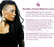 32 oz Rose Hydrosol Water – 100% Pure Rosewater Spray Mist Bulk – Hydrating Face Toner Rose Water for Skin and Hair Linen ...