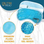 USA Merchant - Hot/Cold Plush Gel Bead Relief Wrap | Freeze Therapeutics by L'AUTRE PEAU | Hot Or Cold Reusable Ice Packs ...