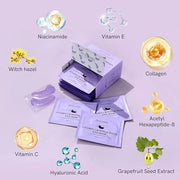 Under Eye Patches with Vitamin C and Witch Hazel Eye Mask for Dark Circles and Puffiness,Face Mask Skin Care Products 30 P...
