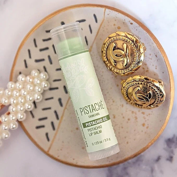 Pistaché Skincare Pistachio Oil Essential Body Care Trio Set + Whipped Body Butter + Hand Cream + Lip Balm + Moisturizing ...