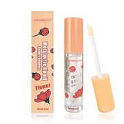 Hydrating Lip oil for women - clear lip gloss oil, Plumping Lip Oil for Dry Lip and Lip Care, Non-Sticky Long Lasting Lip ...