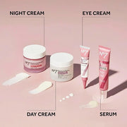 No7 Restore & Renew Multi Action Face & Neck Cream - Nighttime Collagen Peptide Facial Moisturizer - Anti Aging Face Cream...