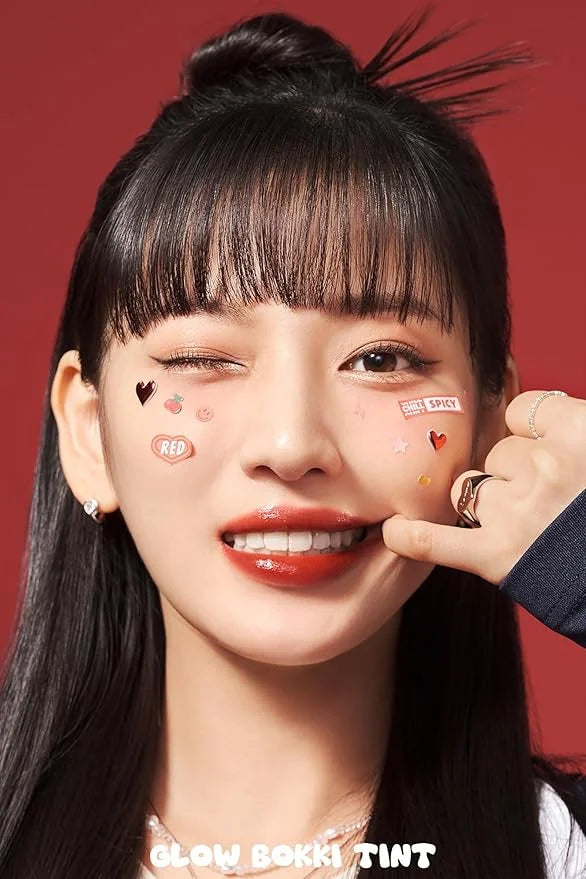 Glow Bokki Glossy Lip Tint, Korean Beauty (GB07 Bacon Pink, 4.1 grams) - Product Image