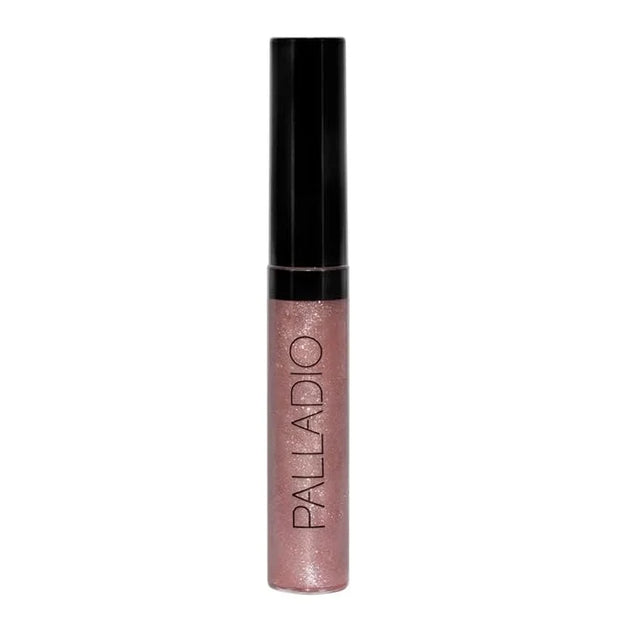 Palladio Lip Gloss, Pink Candy, Non-Sticky Lip Gloss, Contains Vitamin E and Aloe, Offers Intense Color and Moisturization...