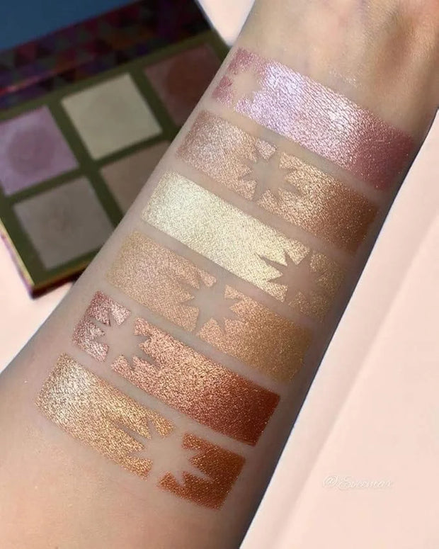 Bellapierre Cosmetics Glowing Palette – 17. 28 ml