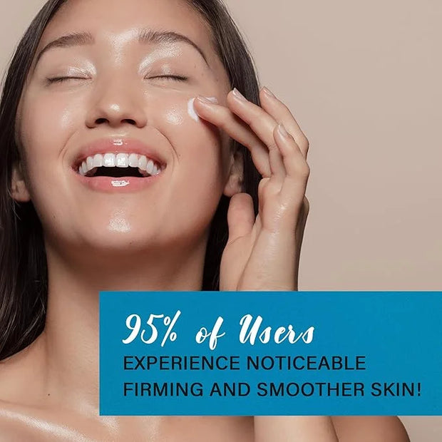 Skin Tighten And Lift Neck Cream: Face Lift Cream 6-in-1 Anti-Aging Moisturizer for Anti Wrinkle - Hydrating Neck Firming ...