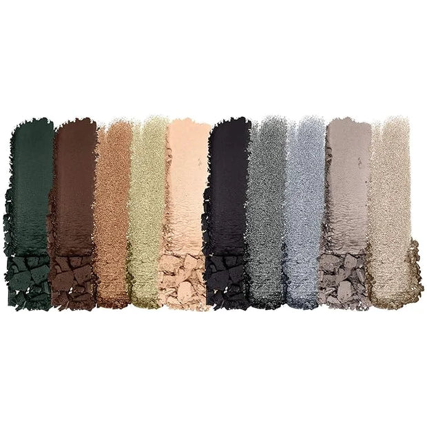wet n wild Color Icon 10-Pan Eyeshadow Makeup Palette, Blue Lights Off, Long Lasting, Shimmer, Metallic, Glittery, Matte, ...