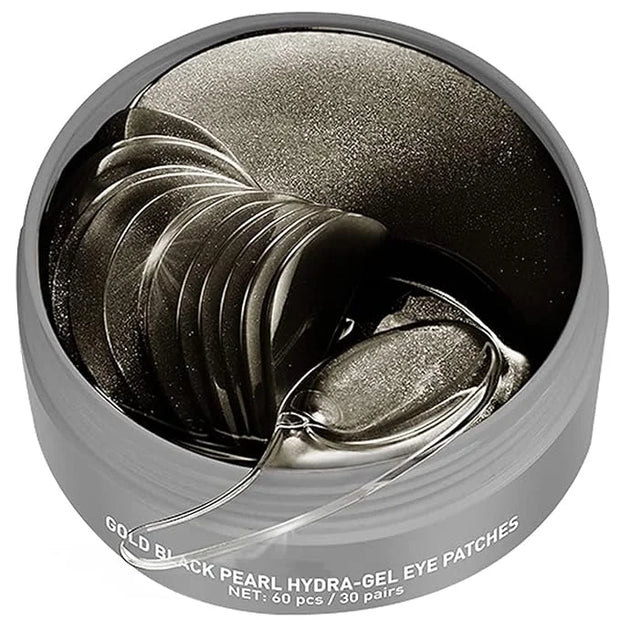 Gold Black Pearl Hydra-Gel Eye Patches - Gel Eye Mask for Eyes Treatment Puffiness Anti-Aging Remove Eye Bags Relieve Dark...
